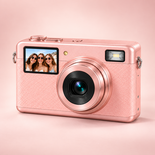 Snap Duo — Flip-Screen Dual-Lens Camera