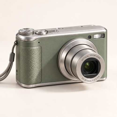 Mini Zoom Retro Travel Camera – Compact Zoom Edition