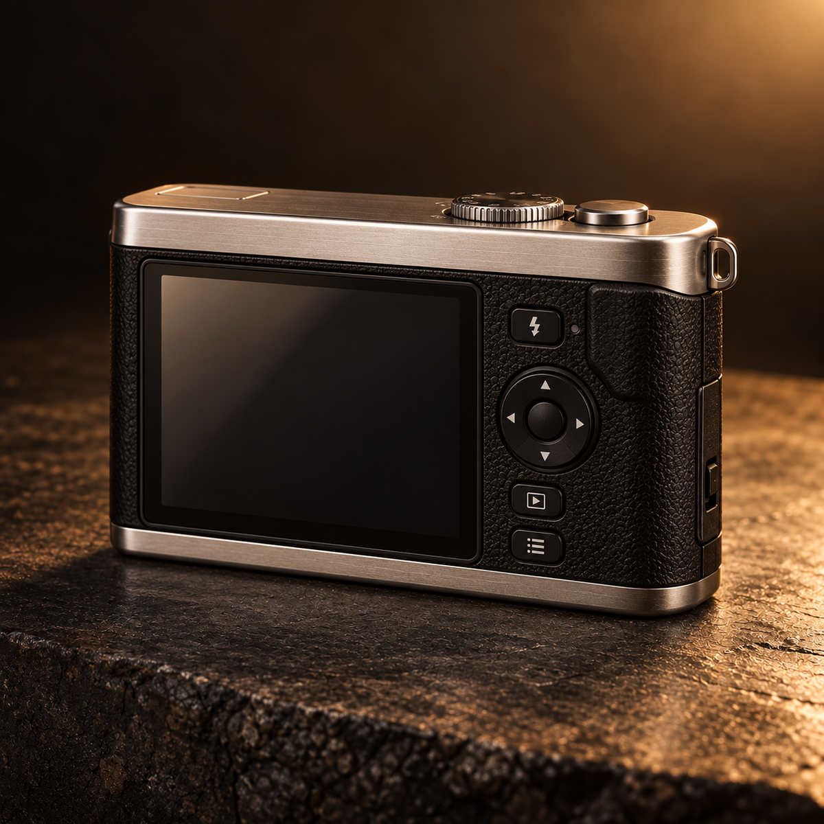 Mini Flash Retro Digital Camera – Built-In Flash Edition