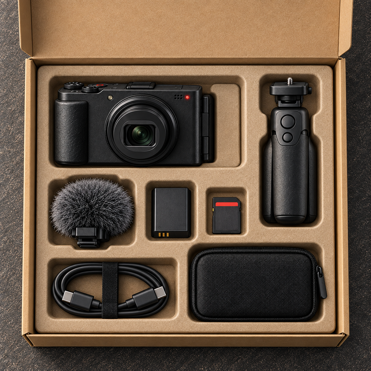 Flip Creator Kit – Complete Vlogging Camera & Accessories Set