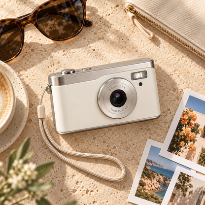 Mini One Retro Digital Camera – Pocket Point-and-Shoot