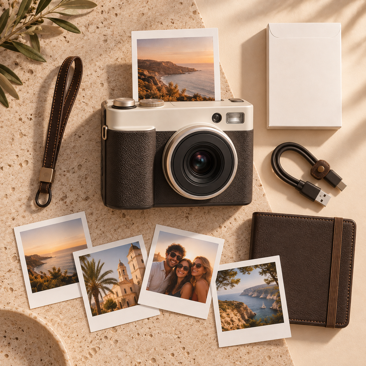 Print Duo Hybrid Instant Camera – Preview & Print Camera