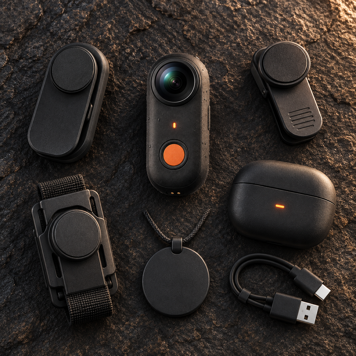 Go Mini Wearable Camera – Magnetic Hands-Free Camera