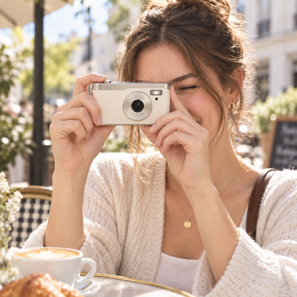 Mini One Retro Digital Camera – Pocket Point-and-Shoot