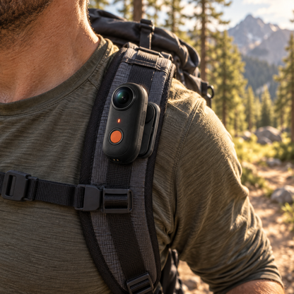 Go Mini Wearable Camera – Magnetic Hands-Free Camera